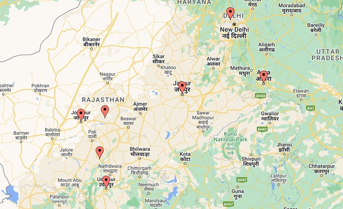 Sejour royal sur la terre des maharajas